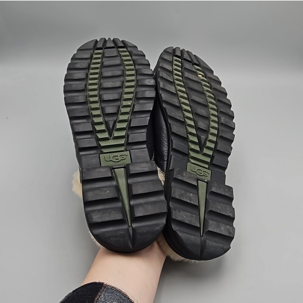 UGG slip on Clogs Women 10 leather - Picture 12 of 12